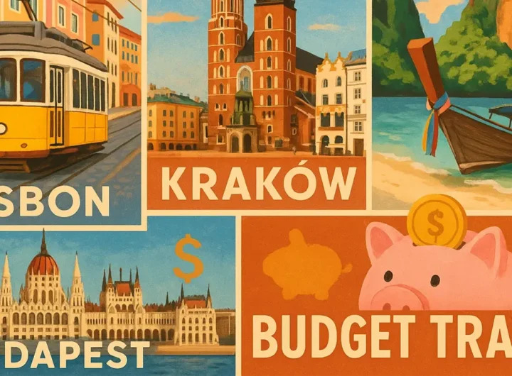 Mappa stilizzata con icone che rappresentano luoghi economici in Europa e Sud-Est Asiatico