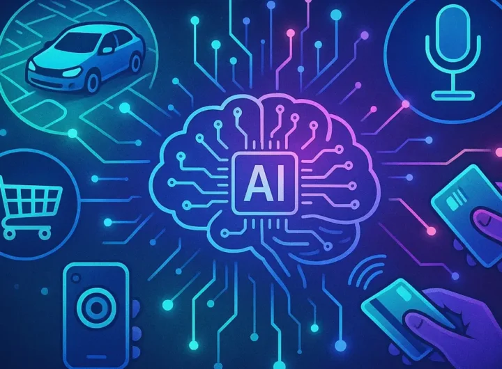 Un collage di icone di app digitali familiari