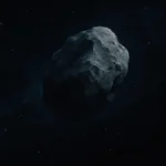 Una rappresentazione artistica di un oggetto celeste