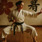 Un'immagine che cattura l'essenza del Karate e della cultura giapponese
