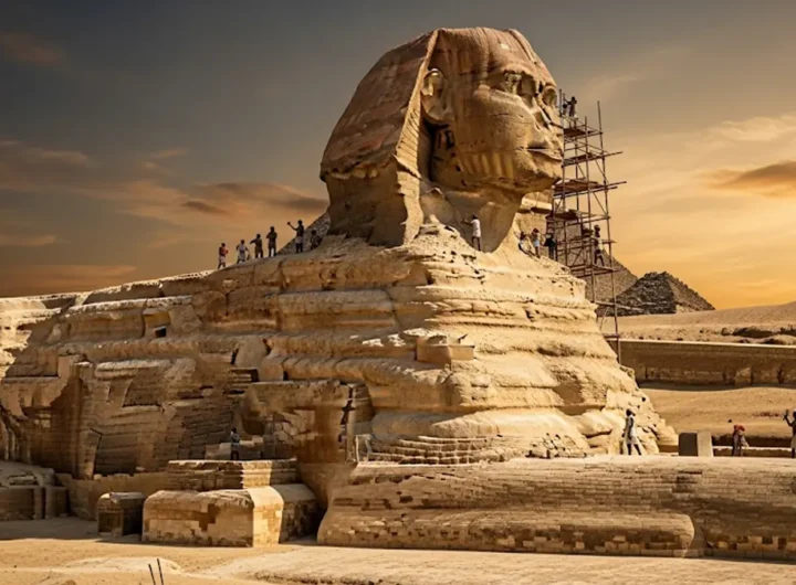 La Grande Sfinge di Giza potrebbe non essere interamente opera de uomo