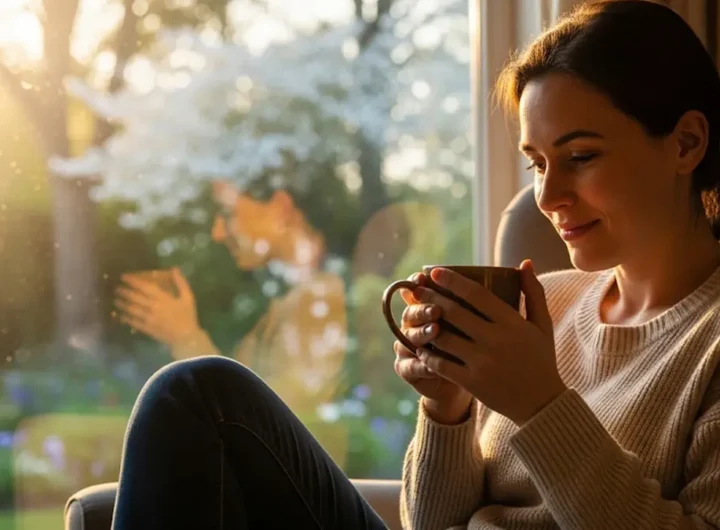 Persona seduta in un ambiente tranquillo che riflette su come gestire le emozioni negative