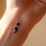Scopri il vero significato del tatuaggio punto e virgola