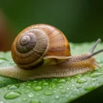 Scopri la storia di Ned una rarissima lumaca con il guscio a spirale sinistra