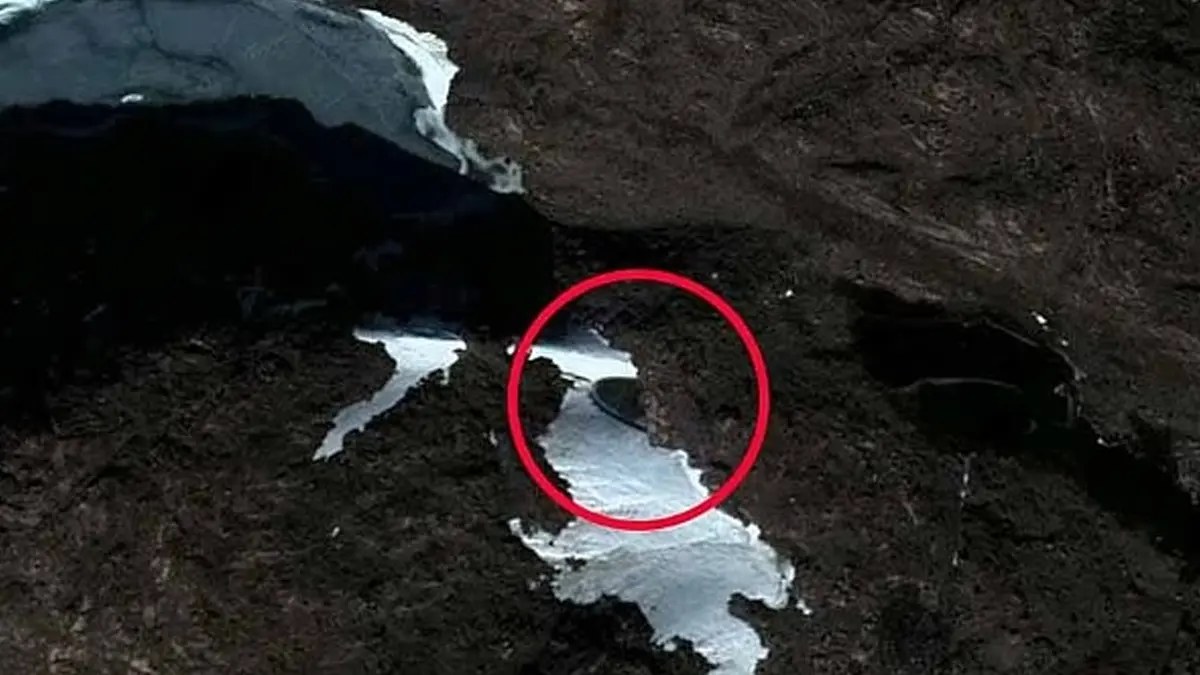 Un misterioso disco scuro è stato scoperto in Antartide