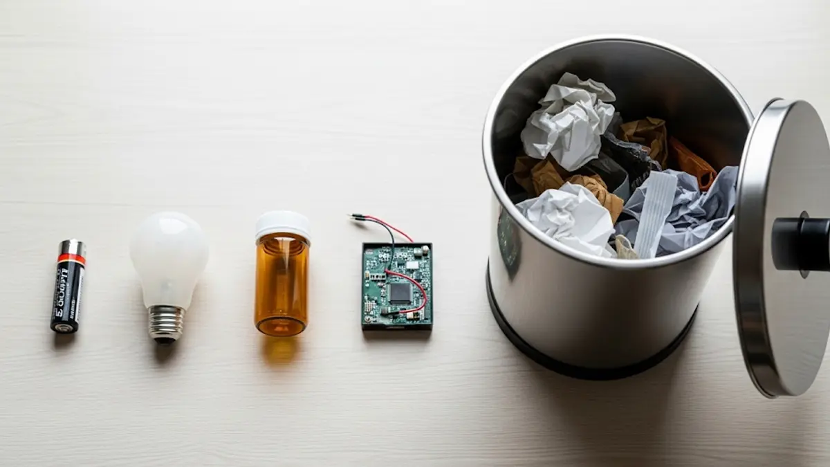 cosa non puoi gettare nell'indifferenziata per una corretta raccolta differenziata