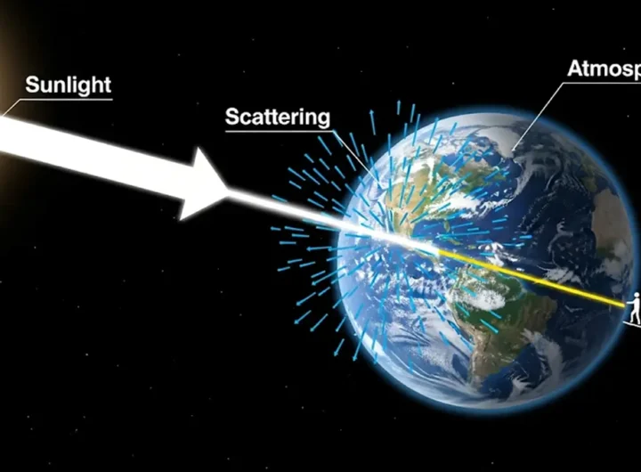immagine che mostra la luce bianca del Sole