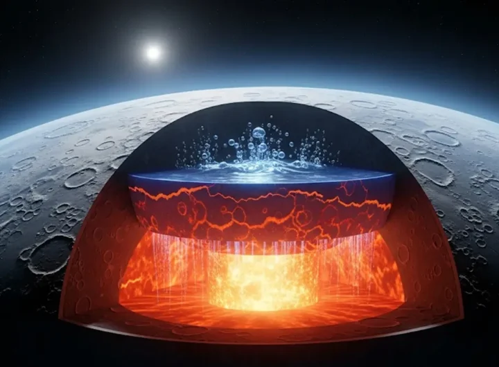 immagine realistica e suggestiva del pianeta nano Cerere nello spazio