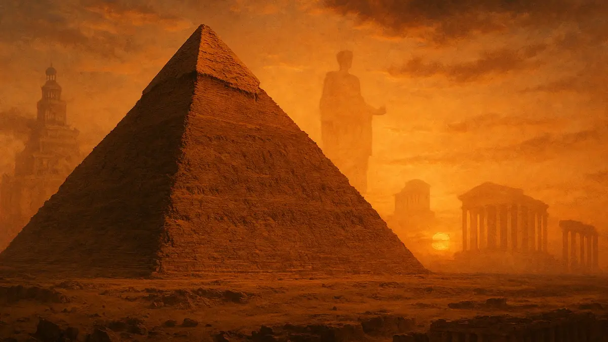 La Piramide di Cheope a Giza