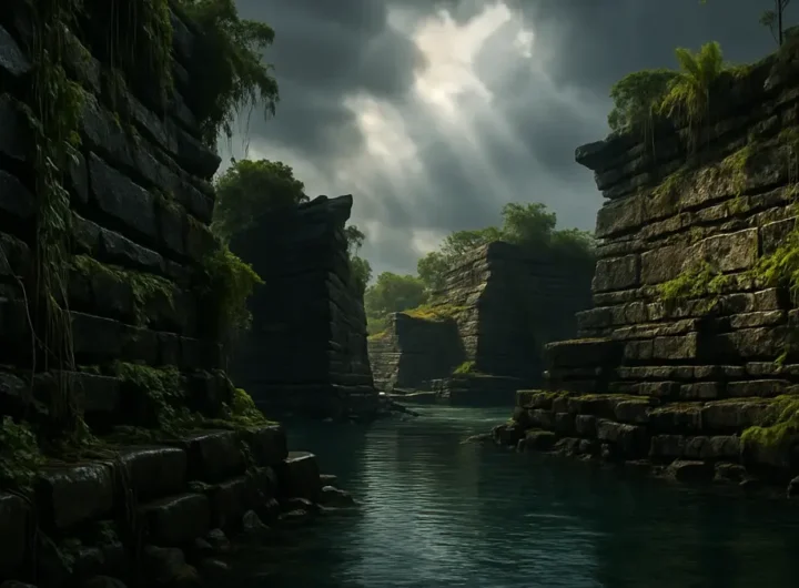 Le imponenti rovine della città megalitica di Nan Madol