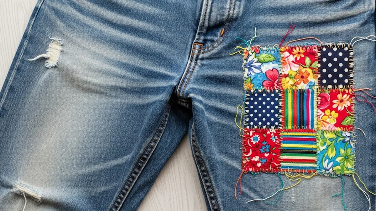 Scopri come rattoppare un buco nei pantaloni con ago e filo