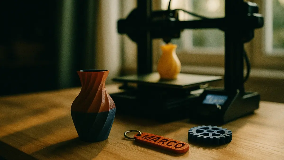 Scopri cosa fare con una stampante 3D a casa