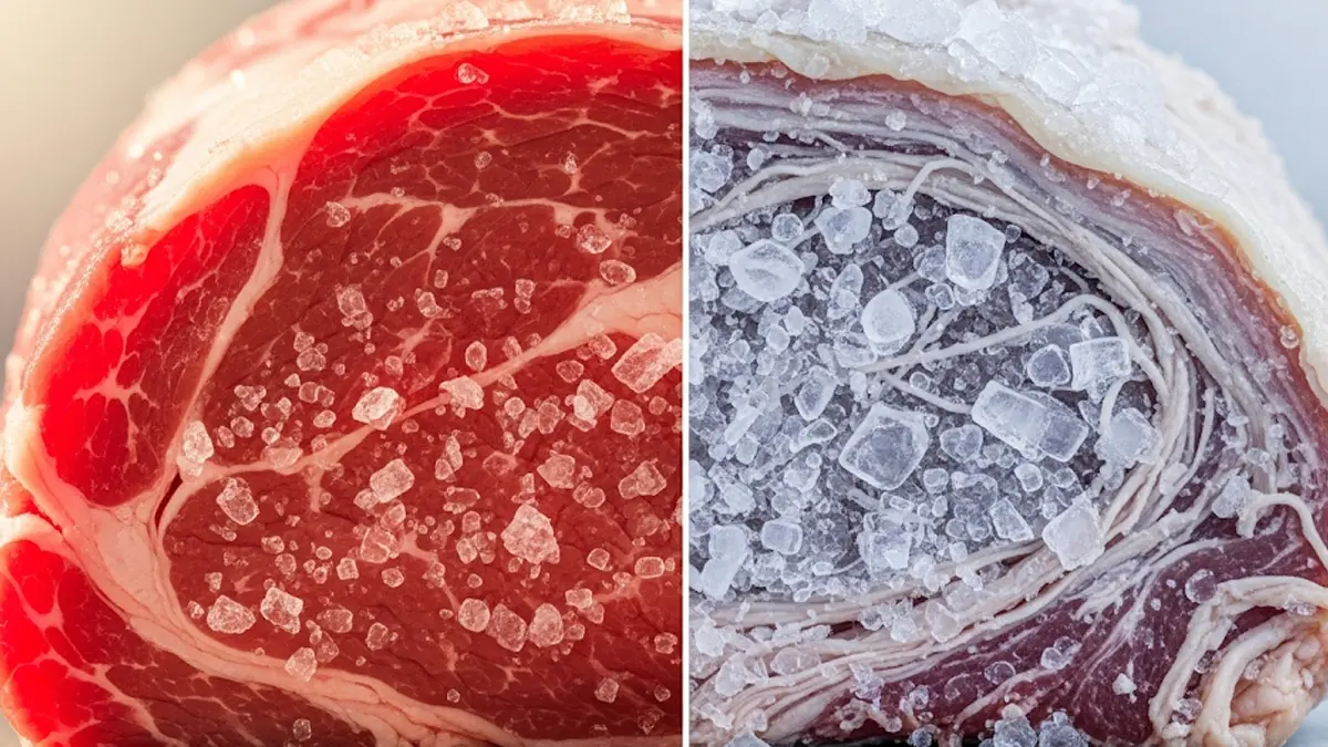 Scopri cosa succede davvero quando mangi cibo scongelato e ricongelato