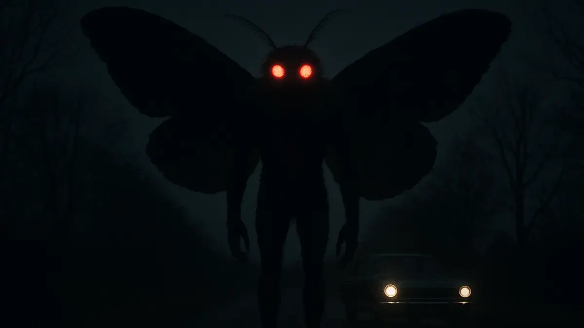 Scopri la vera storia de Uomo Falena Mothman di Point Pleasant