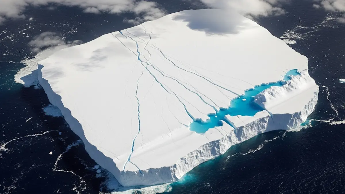 Un colosso di ghiaccio che minaccia le colonie di pinguini e foche