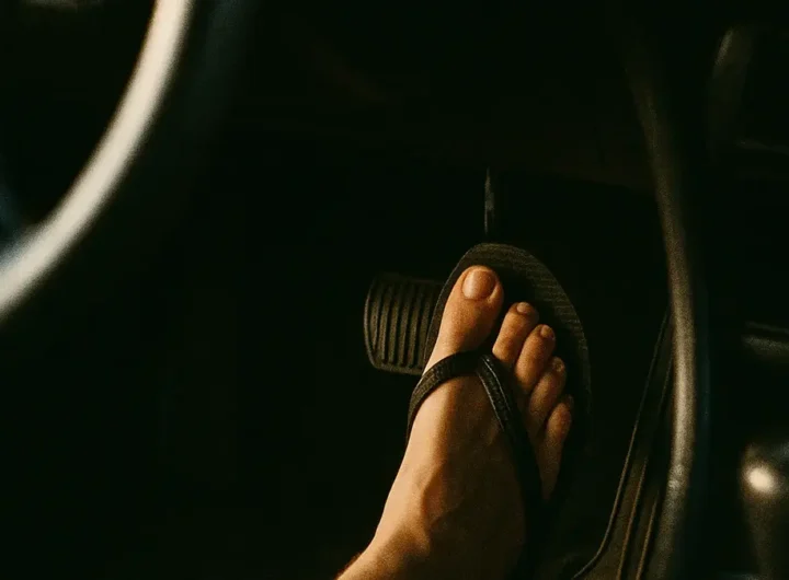 quali scarpe non dovresti mai indossare alla guida per evitare sanzioni