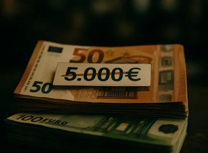 Banconote Euro con limite 5000 euro