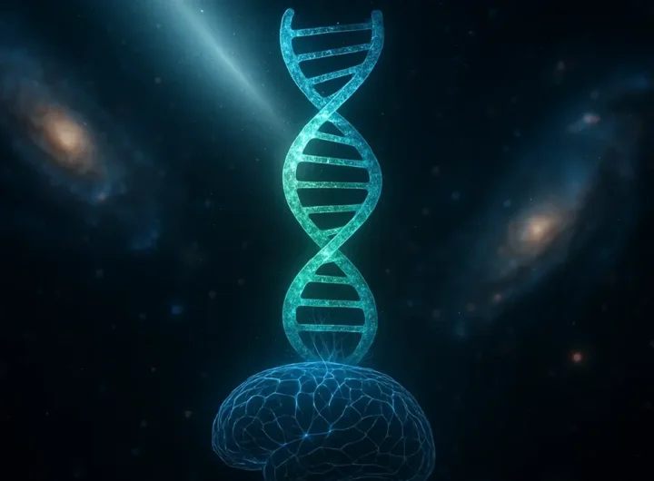 Doppia elica di DNA stilizzata