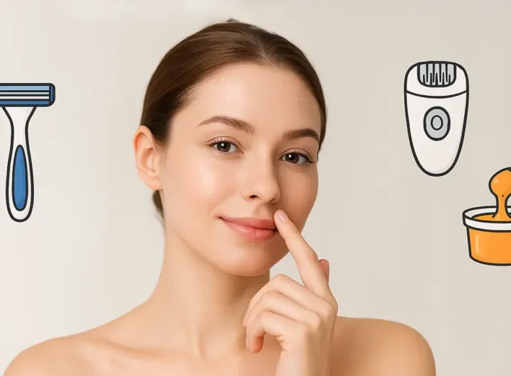 Epilazione baffetti laser ad alessandrite vs luce pulsata IPL e ceretta a caldo