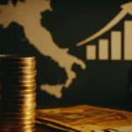 Grafico ricchezza Italia 2025 che mostra aumento dei milionari italiani