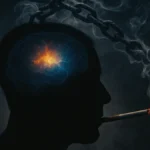 Illustrazione che rappresenta la dipendenza da nicotina e fumo