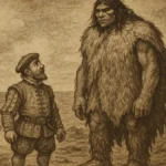 Illustrazione storica del XVI secolo che mostra un marinaio europeo basso