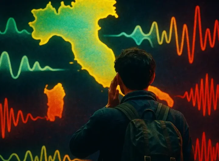 Mappa acustica Italia differenze fonetiche dialetti percezione straniera