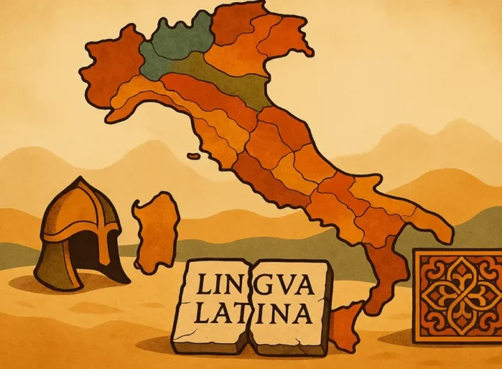 Mappa concettuale dei principali accenti regionali italiani