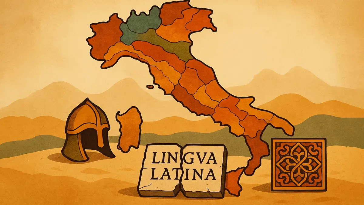 Mappa concettuale dei principali accenti regionali italiani