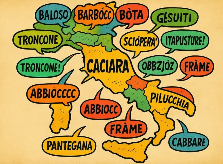 Mappa linguistica Italia