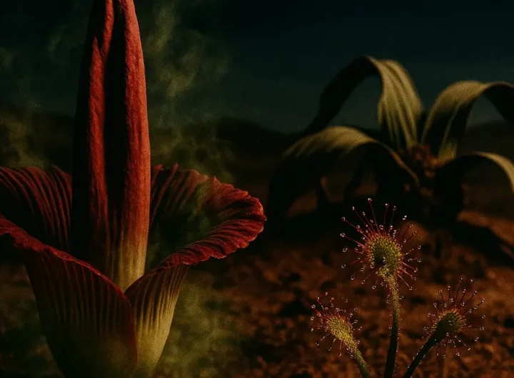 Piante carnivore Drosera e Pinguicula