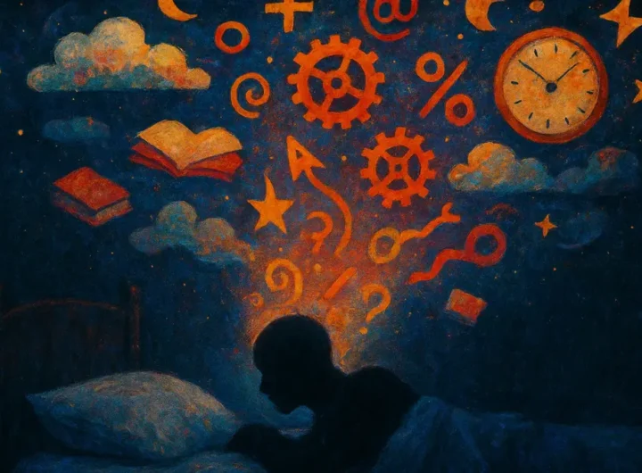 Primo piano di una persona che dorme serena