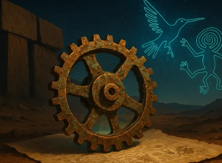 Rappresentazione artistica del Meccanismo di Anticitera