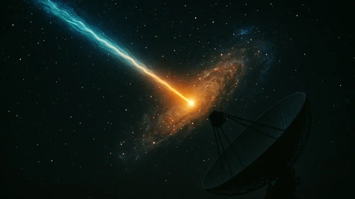 Rappresentazione artistica di un Fast Radio Burst