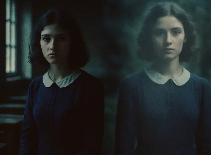 Rappresentazione artistica di un doppelgänger