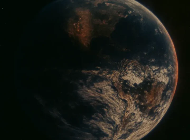 Rappresentazione satellitare emisfero settentrionale e meridionale