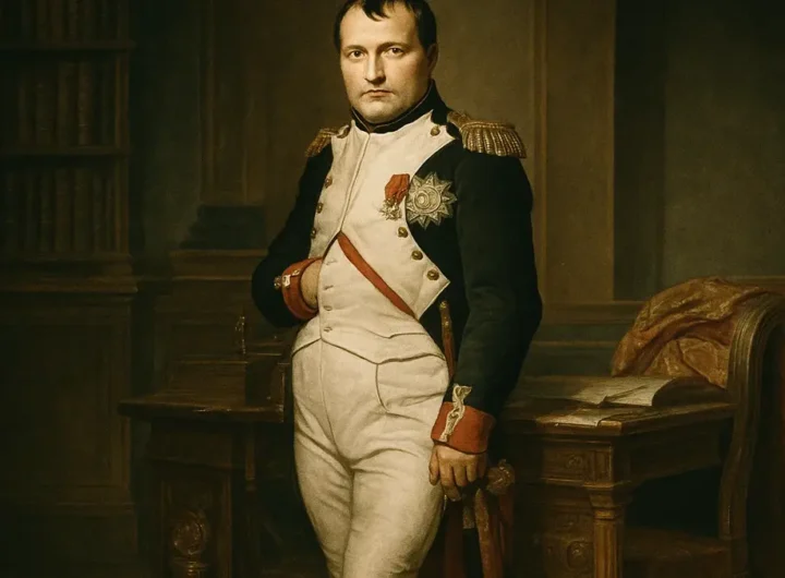 Ritratto di Napoleone Bonaparte con la mano nel gilet
