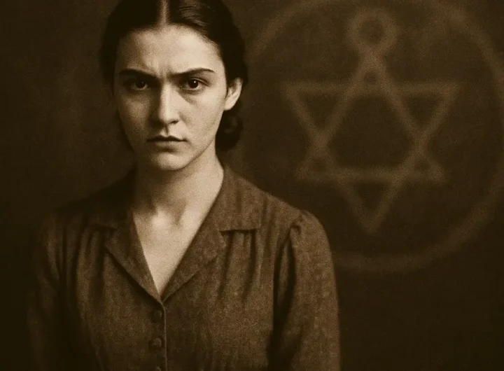 Ritratto seppia di Maria Orsic