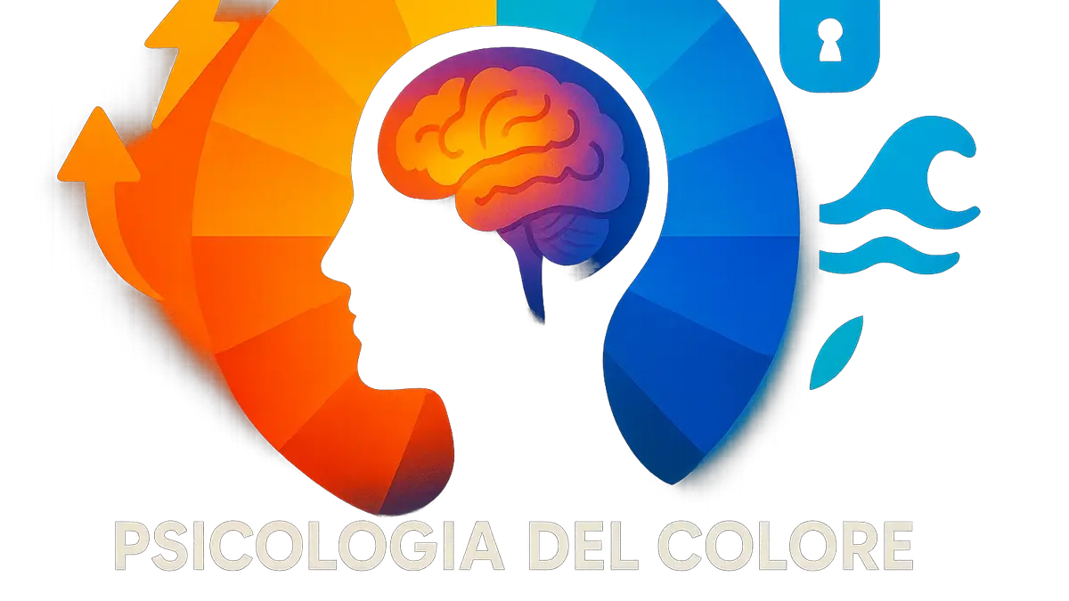 Ruota cromatica che mostra il passaggio da colori caldi