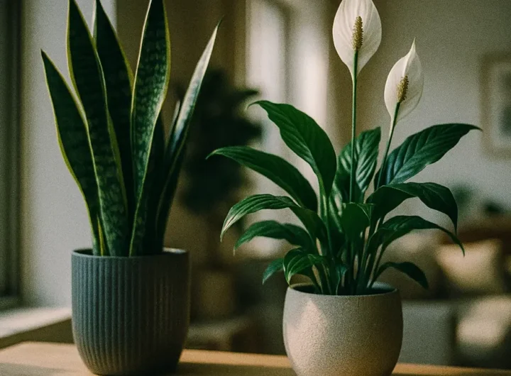 Sansevieria e Spatifillo piante che purificano aria in casa secondo la NASA