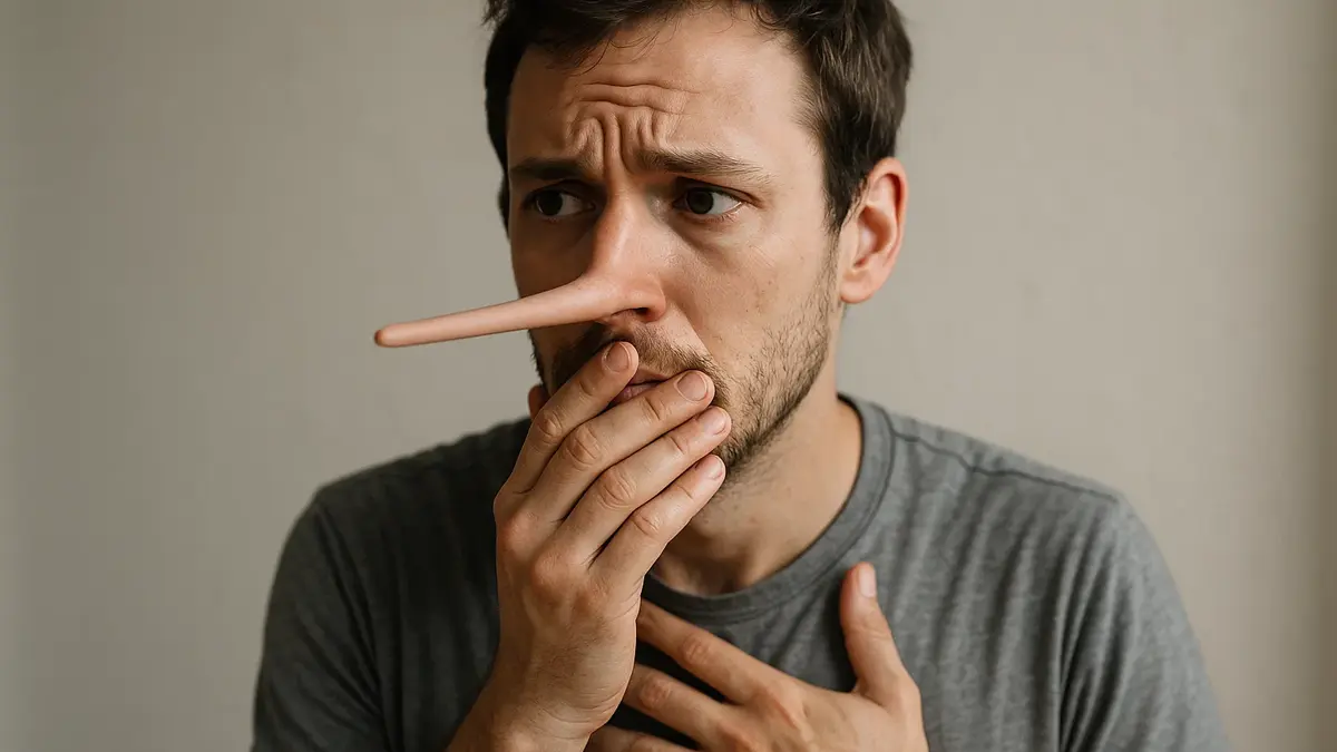 Segnali del linguaggio del corpo per capire se una persona mente