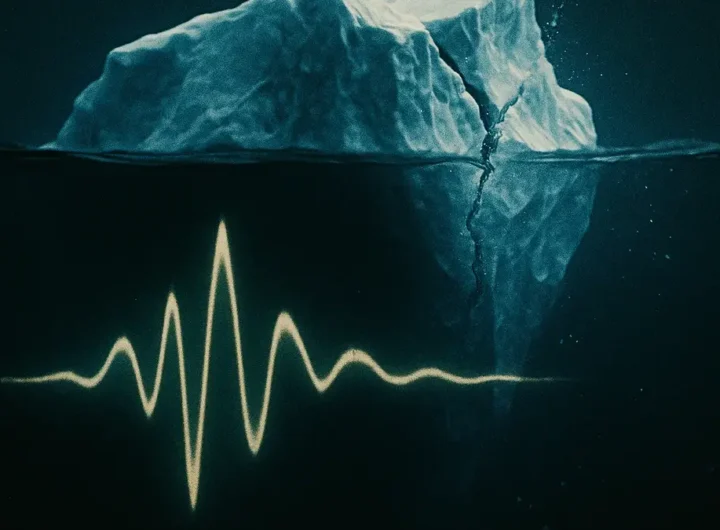 Spettrogramma del suono Bloop NOAA