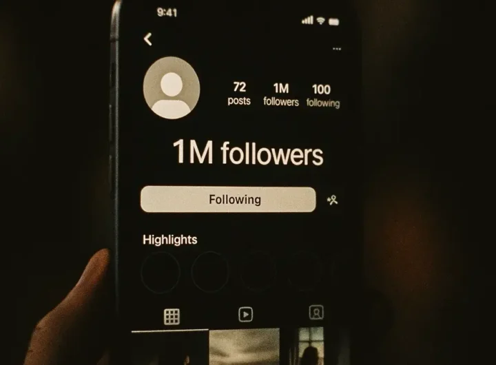 profilo instagram con un milione di follower