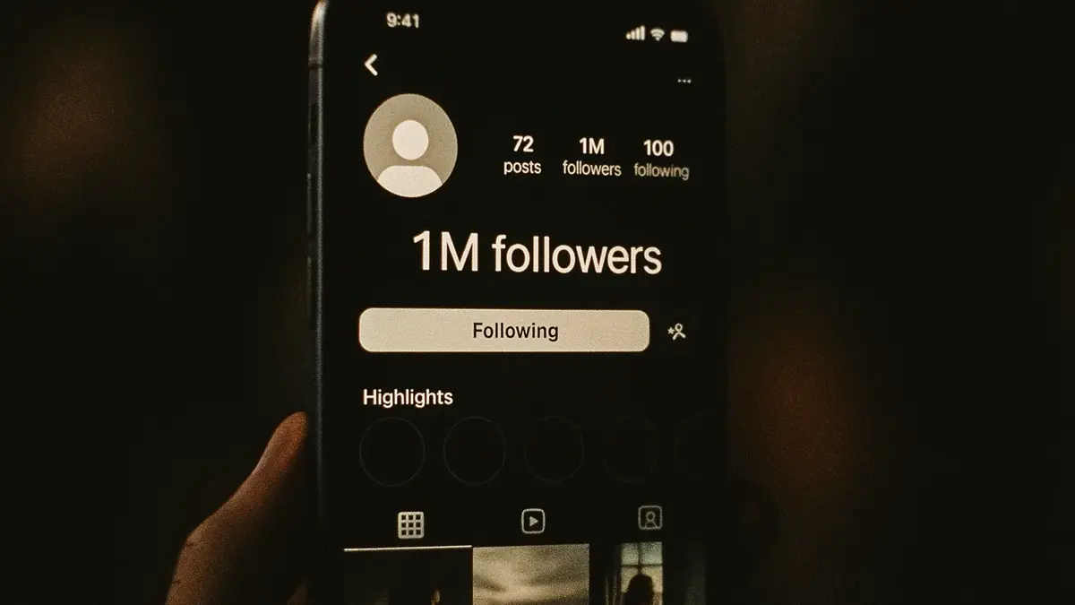 profilo instagram con un milione di follower