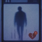 simbolo ambiguita relazionale ghosting orbiting breadcrumbing persone che si allontanano da smartphone