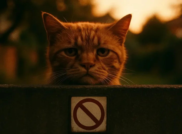 Gatto Multato in Francia