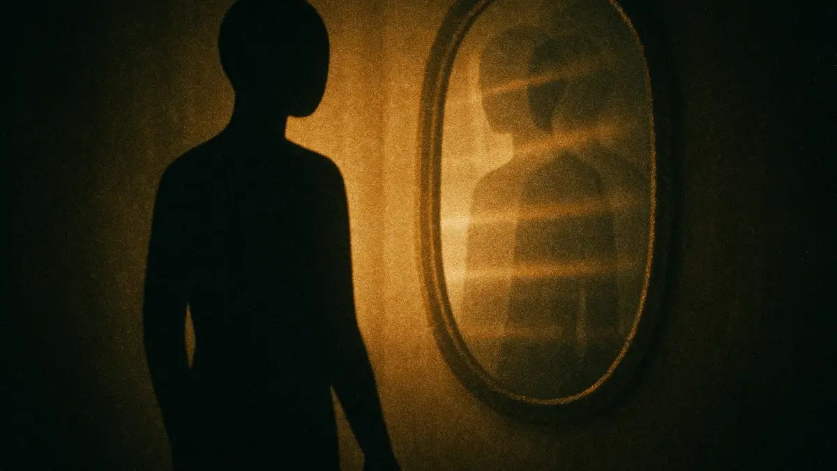 Illustrazione del cervello umano durante un episodio di déjà vu