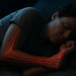 formicolio-mani-risveglio-posizione-t-rex-sonno