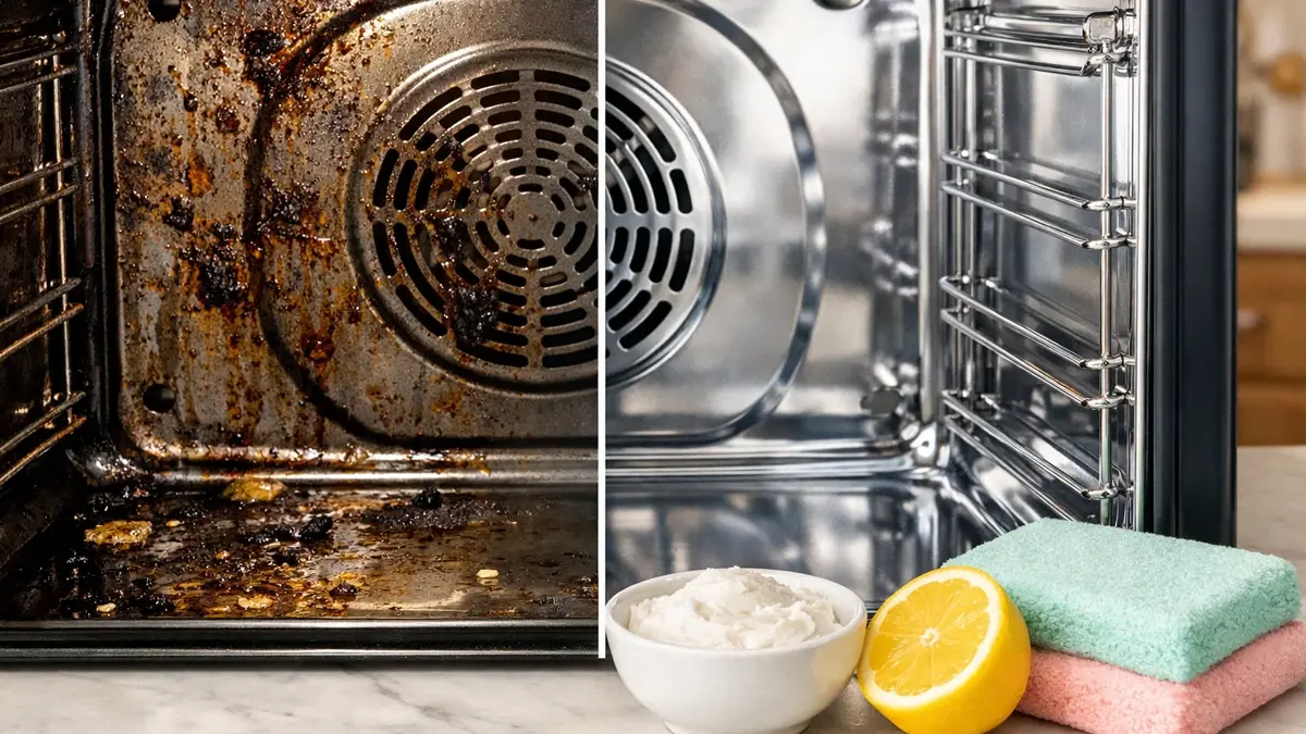 pulizia-forno-naturale-residui-bruciati