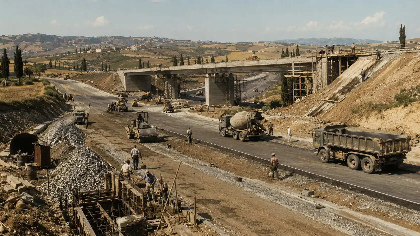 Италия открыла первую в мире автодорогу: история проекта «Милан-Озера»